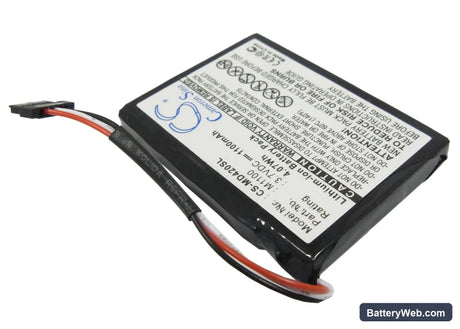 Medion GoPal E4240 Replacement Battery, 3.7V, 1100mAh, Li-ion 2