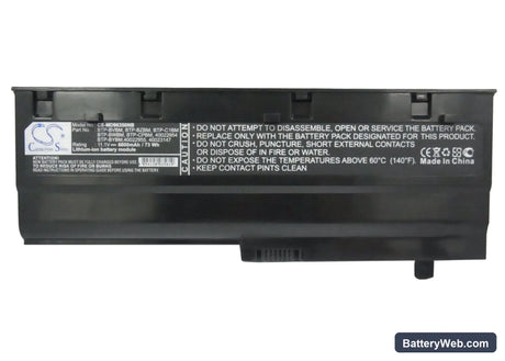 Medion MD96350 Replacement Battery, 11.1V, 6600mAh, Li-ion 5