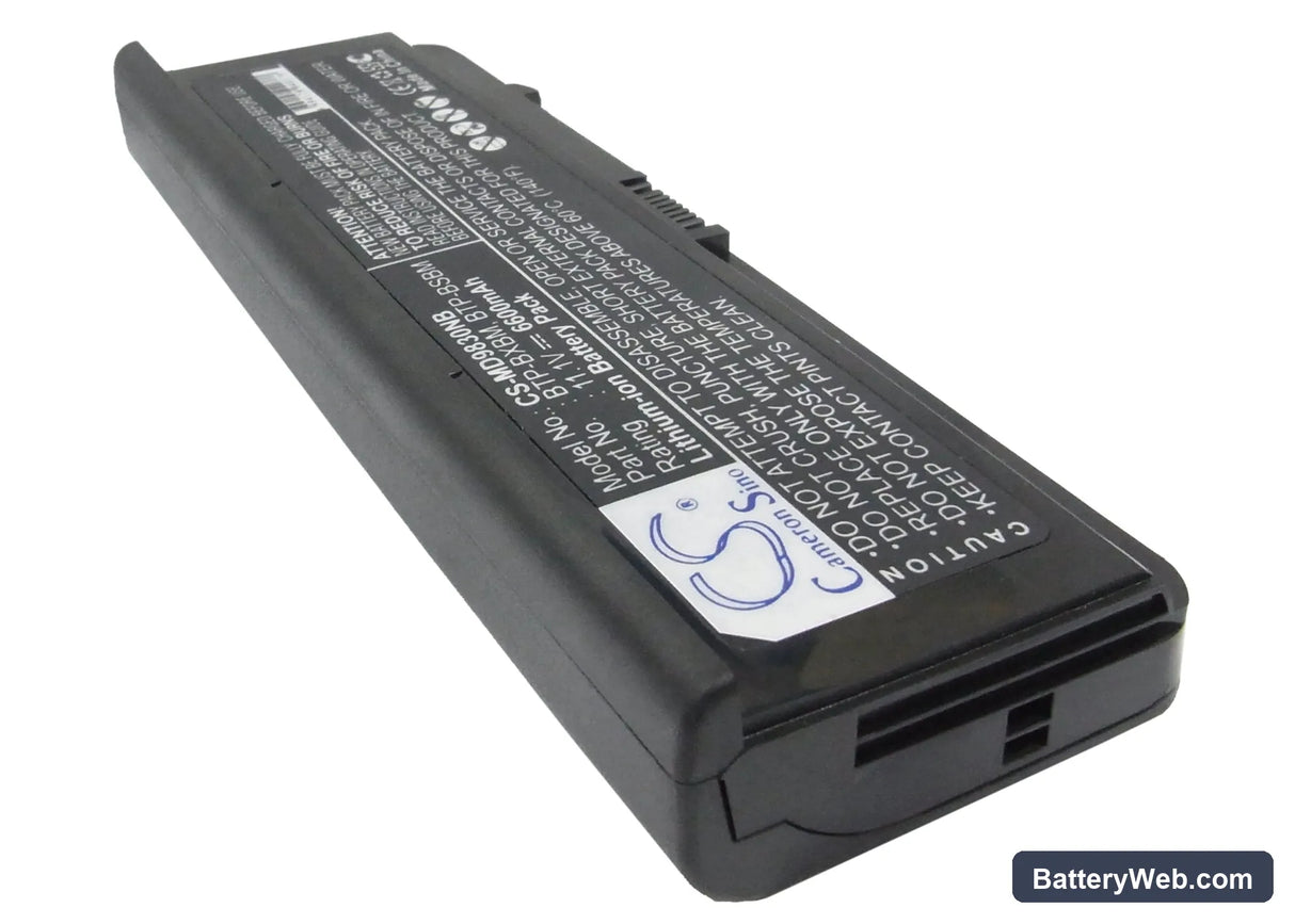 Medion MD96290 Replacement Battery, 11.1V, 6600mAh, Li-ion 2