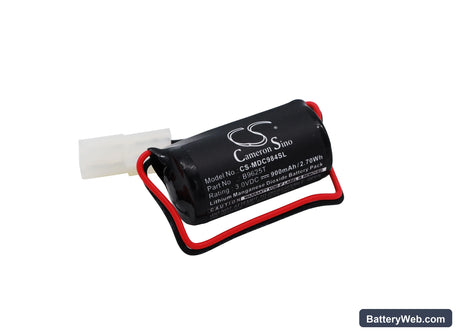Modicon MODICON: 884 Replacement Battery, 3V, 900mAh, Li-MnO2 1