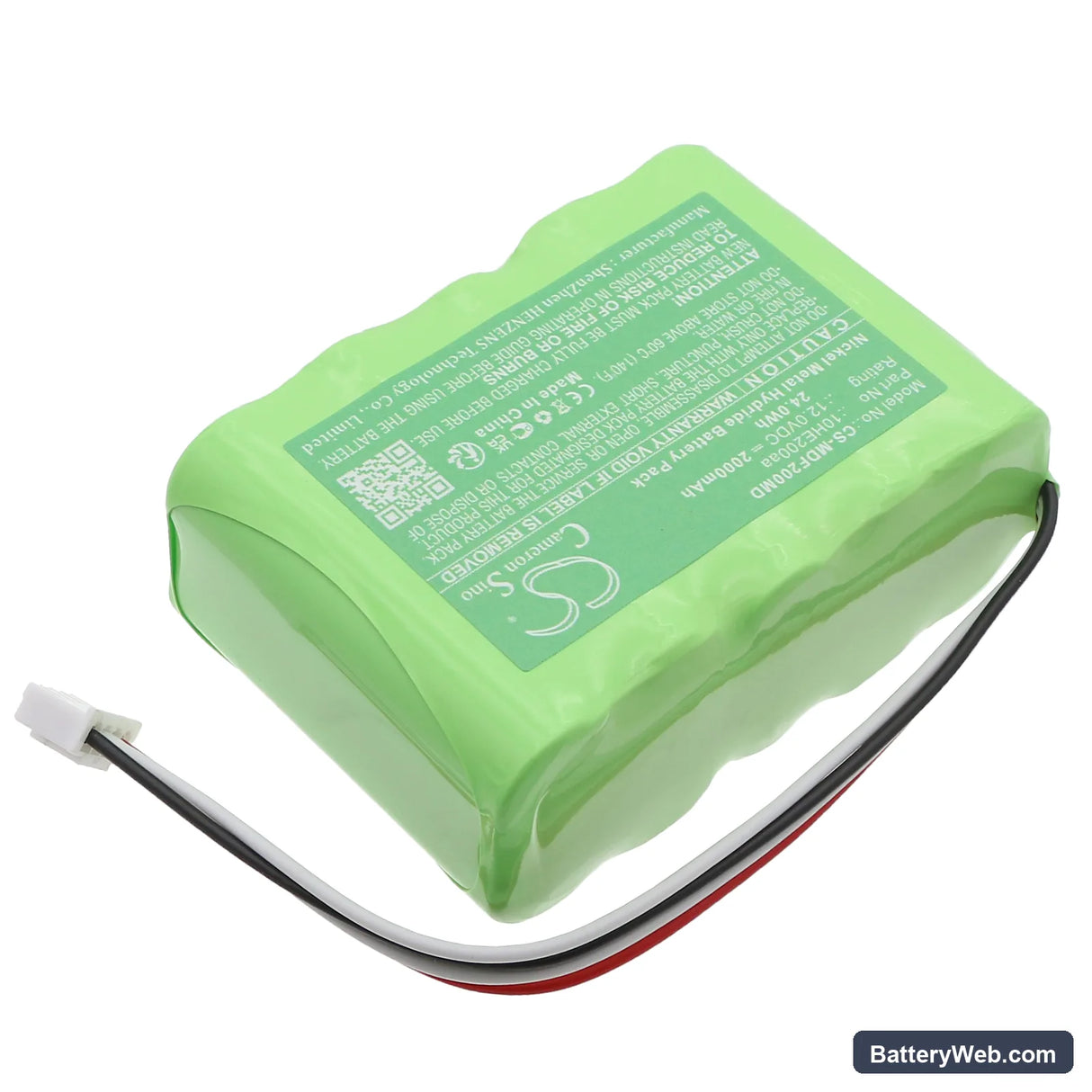 Medifosion DAIWHA DI-2000 Replacement Battery, 12V, 2000mAh, Ni-MH 2