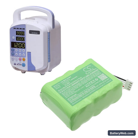 Medifosion DAIWHA DI-2000 Replacement Battery, 12V, 2000mAh, Ni-MH 6