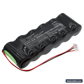 Medex 2001 Syringe Pump Replacement Battery, 7.2V, 2000mAh, Ni-MH 1