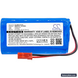 Evolution SR2000 Replacement Battery, 10.8V, 2600mAh, Li-ion 3