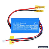 Midea H3 Replacement Battery, 7.4V, 2500mAh, Li-ion 3