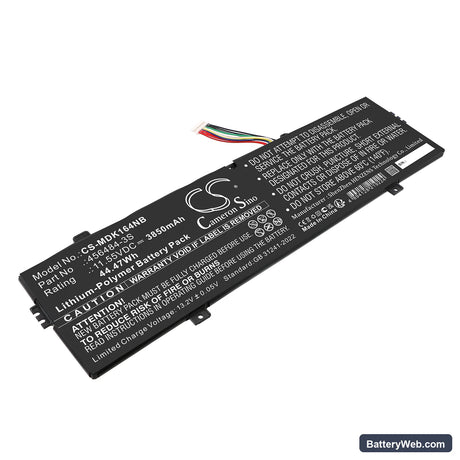 Medion Akoya E14303 (NS14AR) Replacement Battery, 11.55V, 3850mAh, Li-Polymer 1
