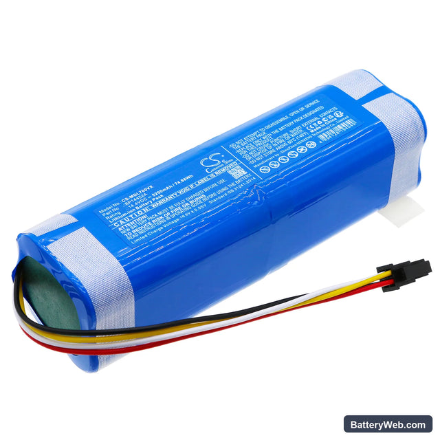 Setti RV800 Replacement Battery, 14.4V, 5200mAh, Li-ion 1