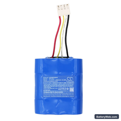 Media V1 Pro Replacement Battery, 21.6V, 2000mAh, Li-ion 3