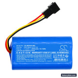 Medcaptain MP-60A Replacement Battery, 7.2V, 2600mAh, Li-ion 3