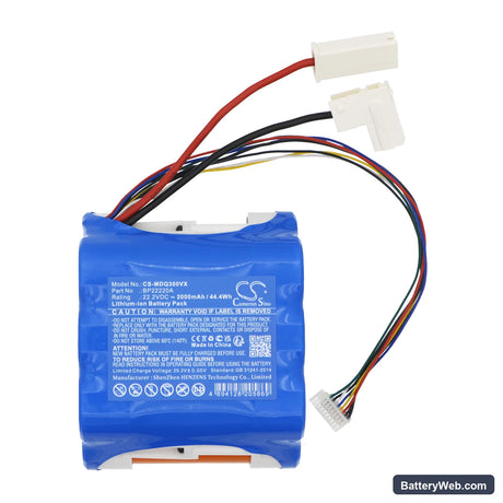 Media Q3 power Replacement Battery, 22.2V, 2000mAh, Li-ion 3