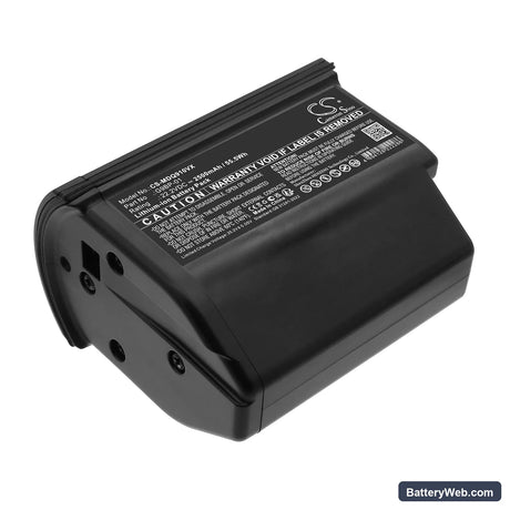 Midea G9 Replacement Battery, 22.2V, 2500mAh, Li-ion 1