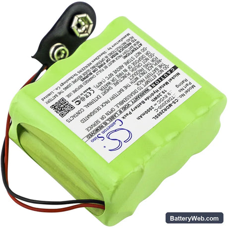 Megger TDR2000/2R echometer Replacement Battery, 9.6V, 2000mAh, Ni-MH 2