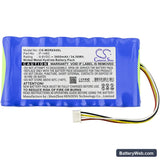 Chauvin Arnoux 8332B Replacement Battery, 9.6V, 3600mAh, Ni-MH 3