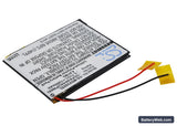 MODECOM MX3 Replacement Battery, 3.7V, 1300mAh, Li-Polymer 3