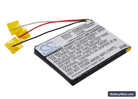 MODECOM MX3 HD Replacement Battery, 3.7V, 1300mAh, Li-Polymer 2
