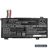 Machenike F117-B6 Replacement Battery, 11.4V, 4000mAh, Li-Polymer 3