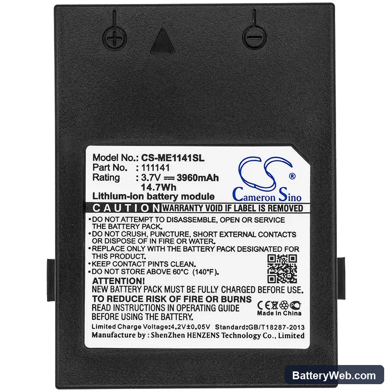 Magellan Thales MMCE Replacement Battery, 3.7V, 3960mAh, Li-ion 3