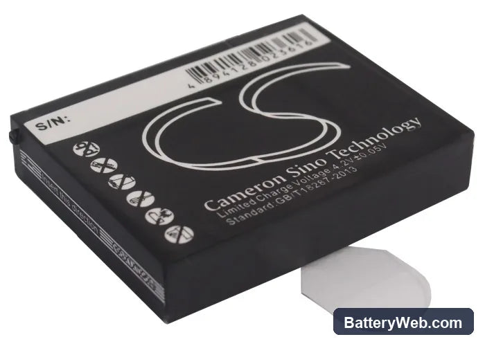 SkyGolf SG5 Replacement Battery, 3.7V, 1100mAh, Li-ion 4