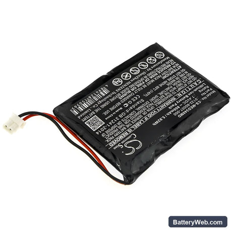 Mediaid 34 Pulse Replacement Battery, 7.4V, 800mAh, Li-ion 2