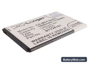 Mobistel Cynus F3 Replacement Battery, 3.7V, 1600mAh, Li-ion 1