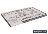 Mobistel Cynus F3 Replacement Battery, 3.7V, 1600mAh, Li-ion 2