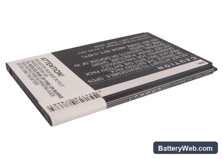 Mobistel Cynus F3 Replacement Battery, 3.7V, 1600mAh, Li-ion 3