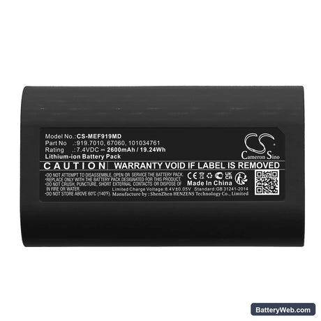 Medela Freestyle Breast Pump Replacement Battery, 7.4V, 2600mAh, Li-ion 5