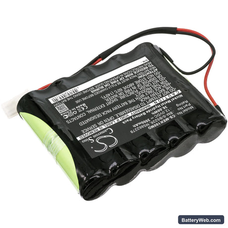 Fukuda Denshi FC700A Replacement Battery, 12V, 3000mAh, Ni-MH 2