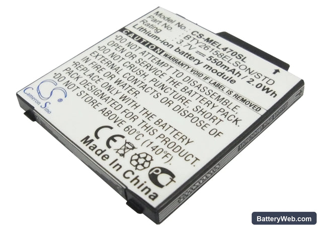 Emporia Elson EL380 Replacement Battery, 3.7V, 550mAh, Li-ion 1
