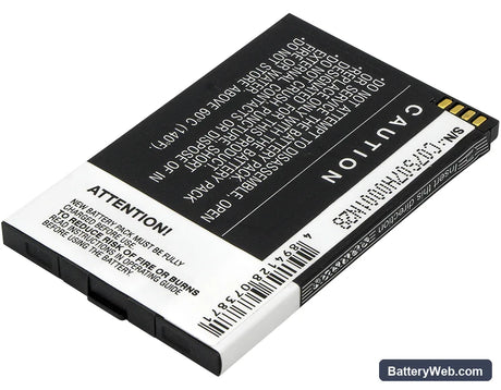 Mobistel EL530 Replacement Battery, 3.7V, 950mAh, Li-ion 4