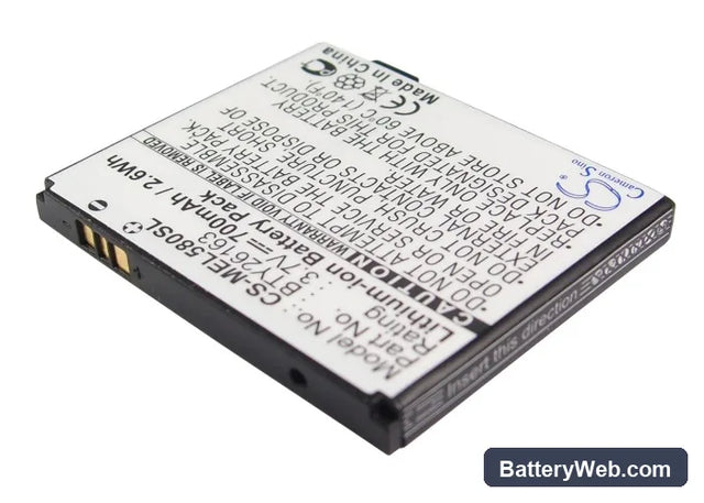 Emporia Elson EL580 Replacement Battery, 3.7V, 700mAh, Li-ion 1