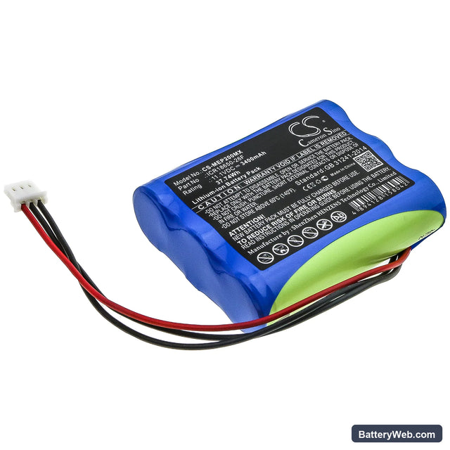 Medical Econet Compact 2 Replacement Battery, 11.1V, 3400mAh, Li-ion 1