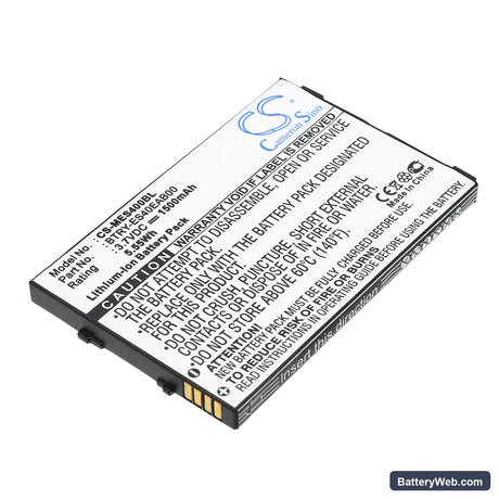 Symbol ES400 Replacement Battery, 3.7V, 1500mAh, Li-ion 1