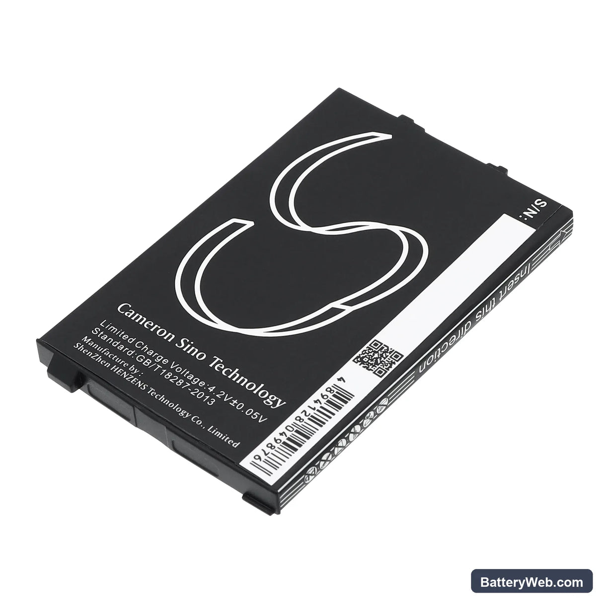 Symbol ES400 Replacement Battery, 3.7V, 1500mAh, Li-ion 4