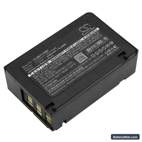 Mindray T1 Replacement Battery, 7.4V, 2600mAh, Li-ion 1