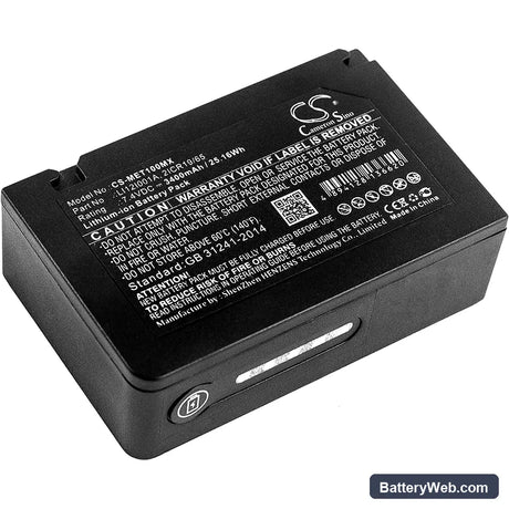 Mindray T1 Replacement Battery, 7.4V, 3400mAh, Li-ion 1
