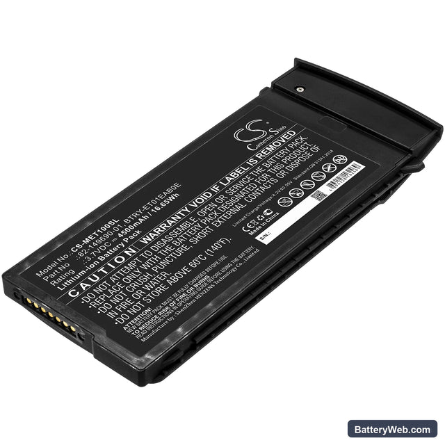 Motorola ET1 Replacement Battery, 3.7V, 4500mAh, Li-ion 1