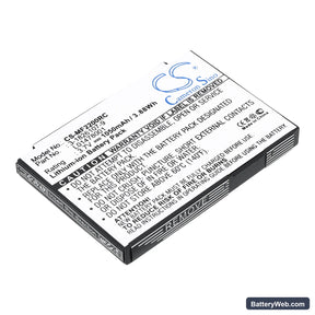 Novatel Wireless MiFi2200 Replacement Battery, 3.7V, 1050mAh, Li-ion 1