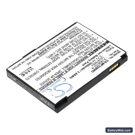 Novatel Wireless MiFi2200 Replacement Battery, 3.7V, 1050mAh, Li-ion 2