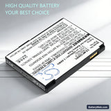 Novatel Wireless MiFi2200 Replacement Battery, 3.7V, 1050mAh, Li-ion 6