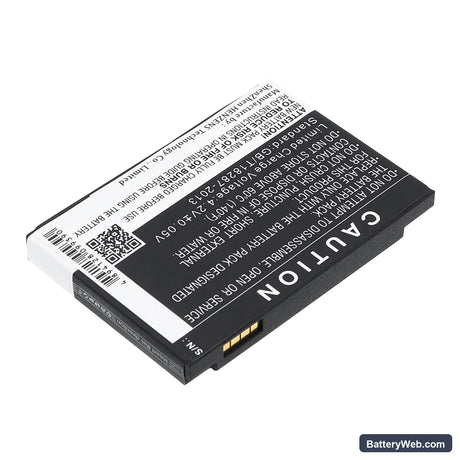 Novatel Wireless MiFi2200 Replacement Battery, 3.7V, 1250mAh, Li-ion 3