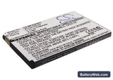 Novatel Wireless MiFi 2352 Replacement Battery, 3.7V, 1100mAh, Li-ion 1