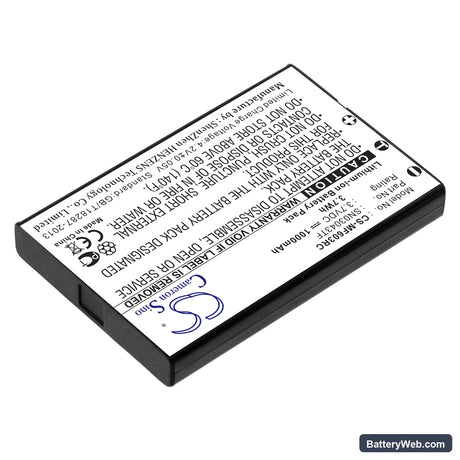 Nevo UEI-NEVO C3 Replacement Battery, 3.7V, 1000mAh, Li-ion 2