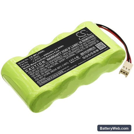 Metland FL250HV Replacement Battery, 4.8V, 4500mAh, Ni-MH 1