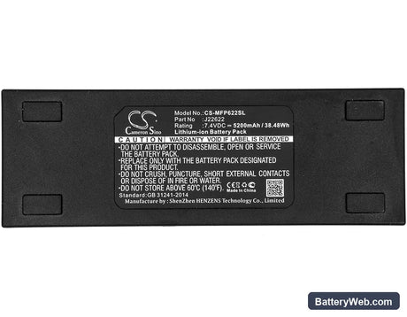 Mackie FreePlay Replacement Battery, 7.4V, 5200mAh, Li-ion 5