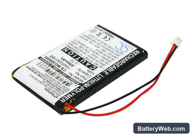 Typhoon MyGuide 3000 Replacement Battery, 3.7V, 850mAh, Li-Polymer 1
