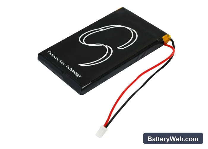 Typhoon MyGuide 3000 Replacement Battery, 3.7V, 850mAh, Li-Polymer 3
