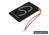 Typhoon MyGuide 3000 Replacement Battery, 3.7V, 850mAh, Li-Polymer 3