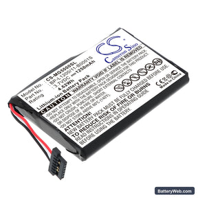 Typhoon MyGuide SilverGuide 5000 Replacement Battery, 3.7V, 1250mAh, Li-ion 1