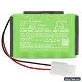 Mangar Airflo 12 Replacement Battery, 12V, 2000mAh, Ni-MH 3